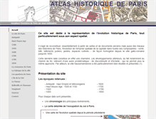 Tablet Screenshot of paris-atlas-historique.fr